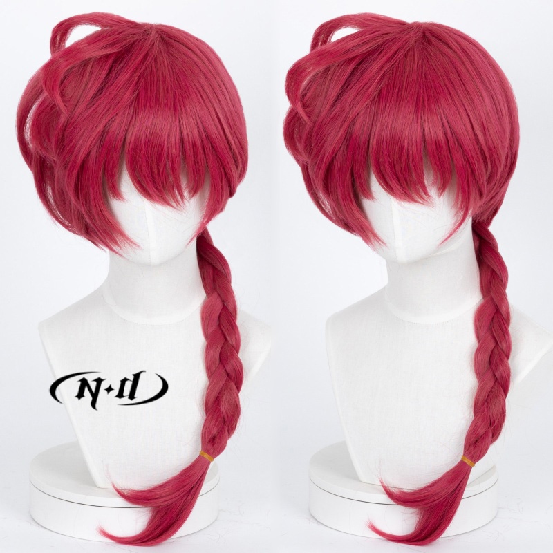 Anime Cosplay With Red Hair - 랜마 사오토메 코스프레 가발 레드 헤어피스