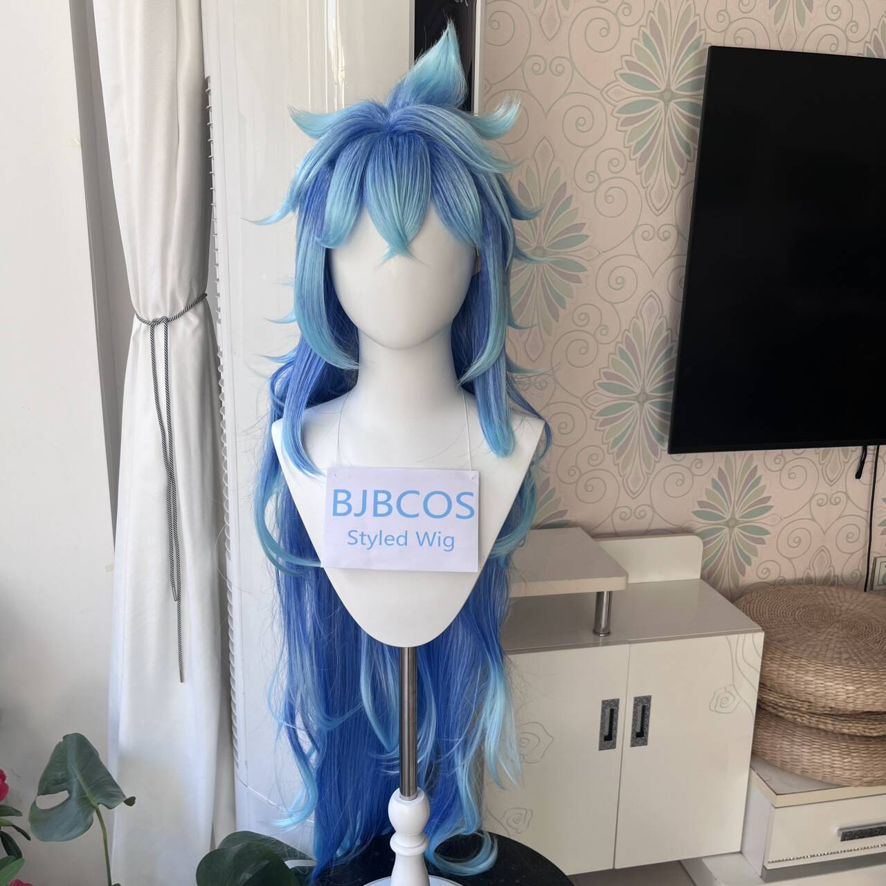 Anime Cosplay Waifu - [스타일드 가발]이디아 코스프레 가발 애니메이션 트위스트