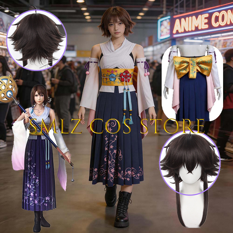 Cosplay Anime Women - Smlz FFX 유나 코스프레 애니메이션 FF10