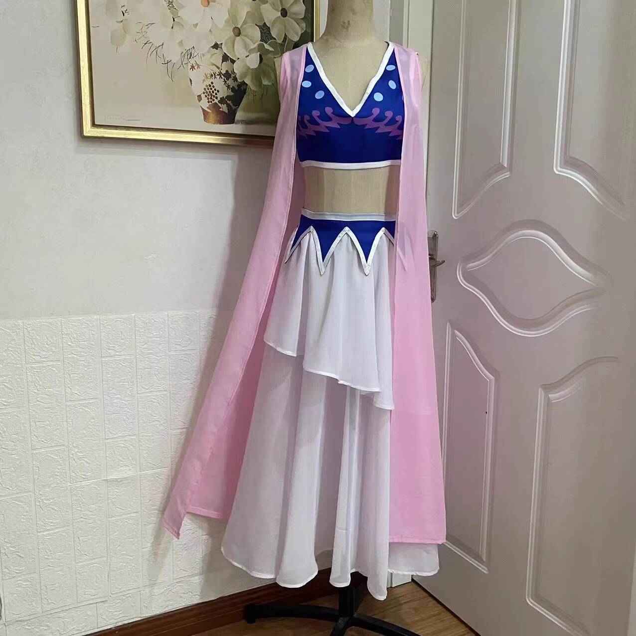 Anime Cosplay Name - 새로운 이름표시 코스프레 의상 상의와 스커트는