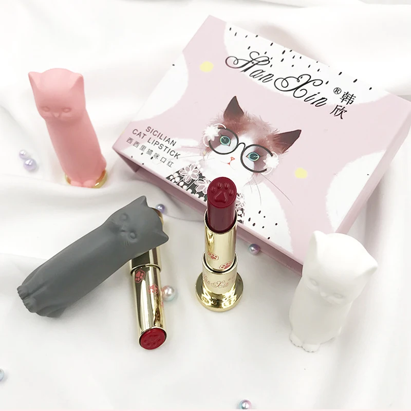 Sailor Moon Wand - 만화 고양이 립스틱 세트, 메이크업 고양이