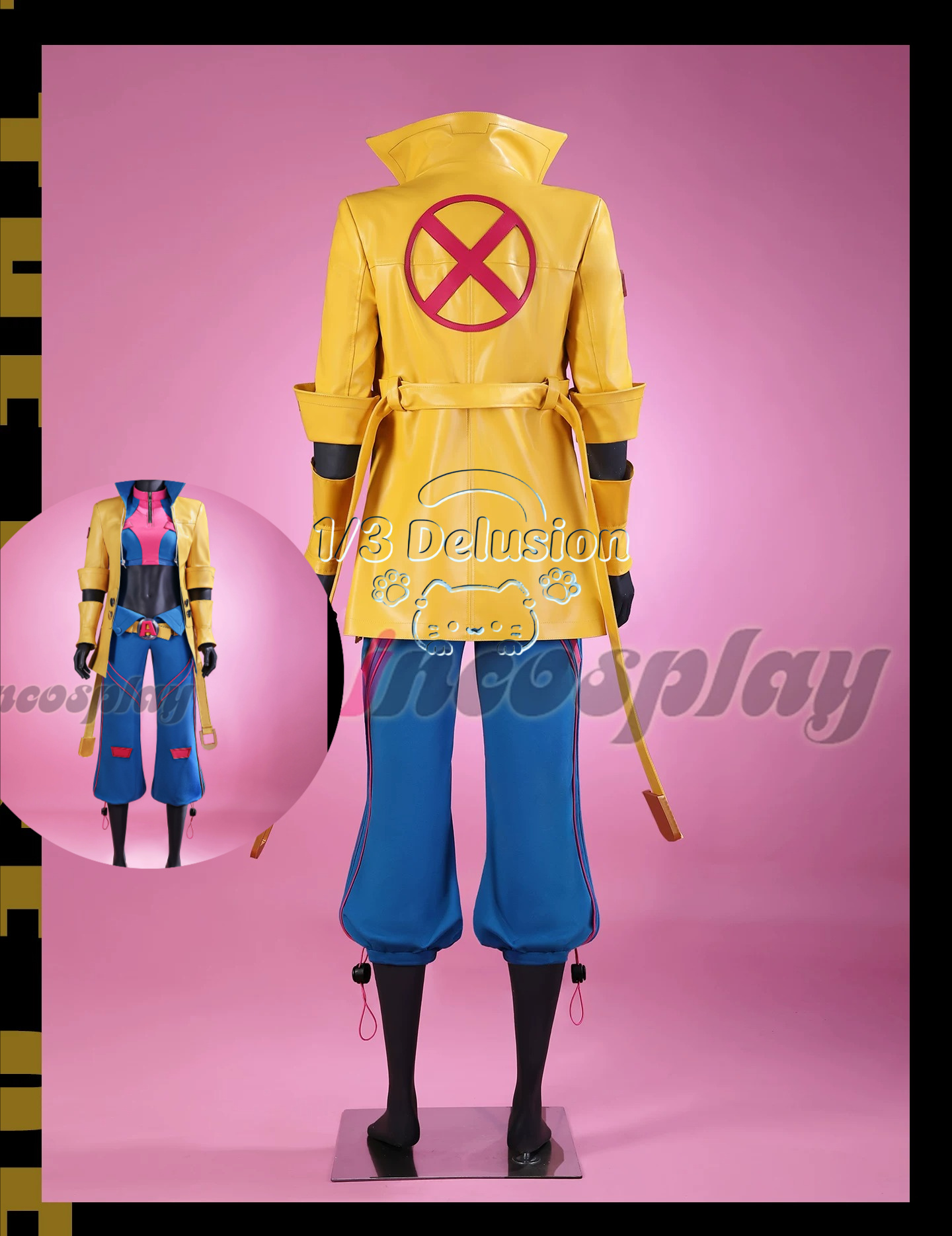Anime Cosplay Series - 애니메이션 게임 시리즈: Jubilee 코스프레 의상