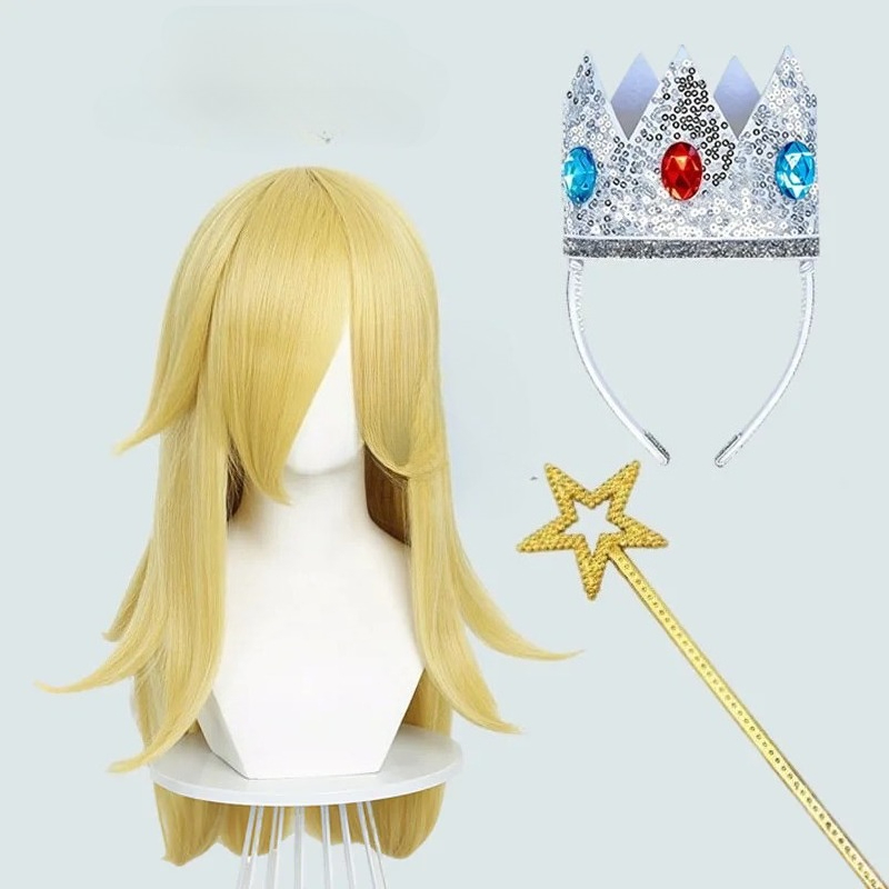 애니메이션 슈퍼 브라더 갤럭시 프린세스 로사리나 코스프 - Cosplay Anime Women 리뷰 및 가격