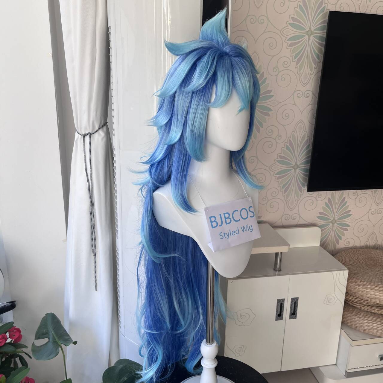 [스타일드 가발]이디아 코스프레 가발 애니메이션 트위스 - Anime Cosplay Waifu 리뷰 및 가격