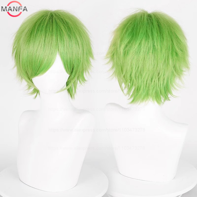 애니메이션 30cm 짧은 스트레이트 코스프레 가발 블랙 - Anime Cosplay Duo 리뷰 및 가격