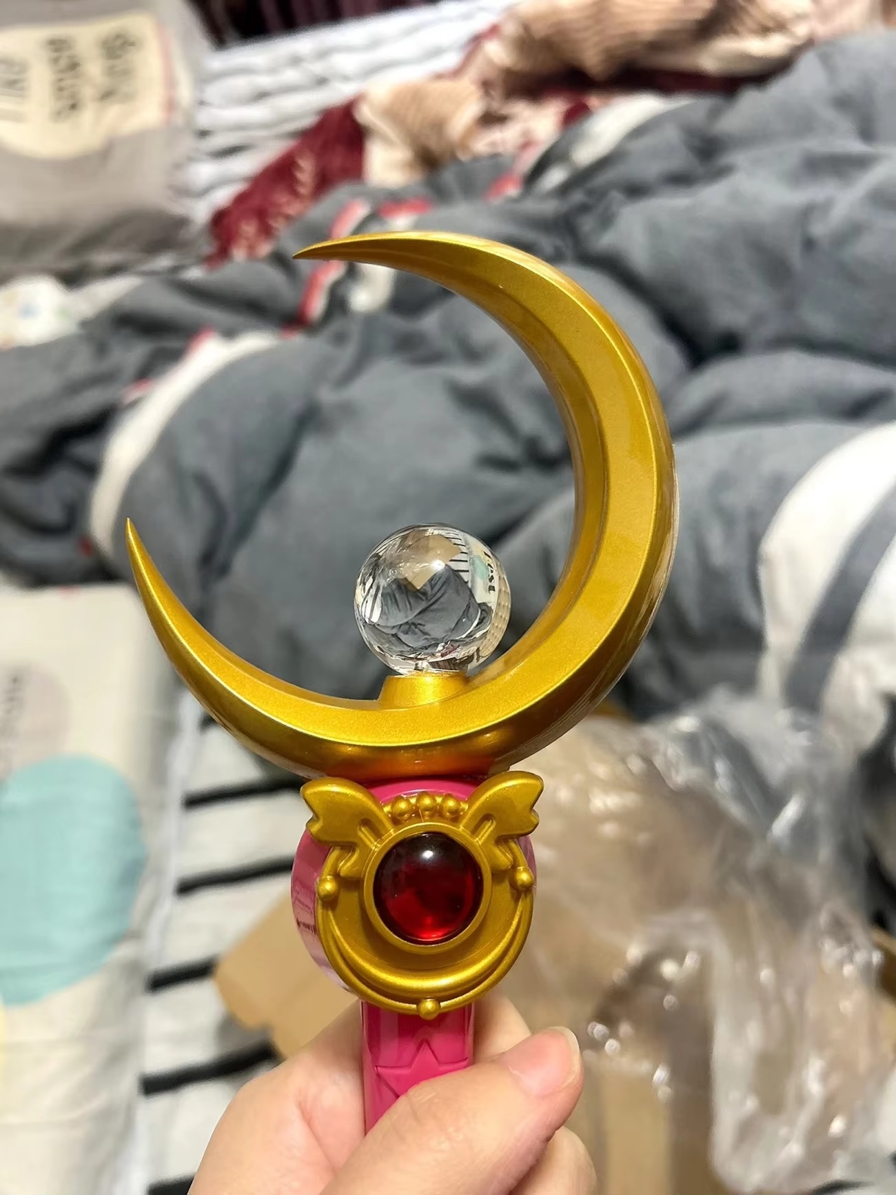 애니메이션 세일러 문 우사기 츠키노 문 스틱 크리스탈  - Sailor Moon Wand 리뷰 및 가격