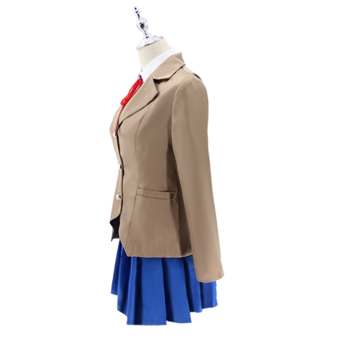 모니카 코스프레 의상 문학 클럽 일본 교복 풀세트 -  - Anime Cosplay Japanese 리뷰 및 가격