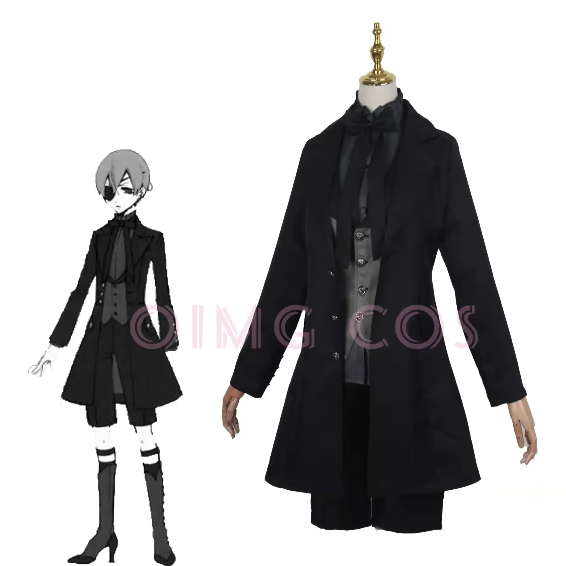 블랙 버틀러 시엘 팬텀하이브 코스프레 의상 일본 애니메 - Anime Cosplay Japanese 리뷰 및 가격
