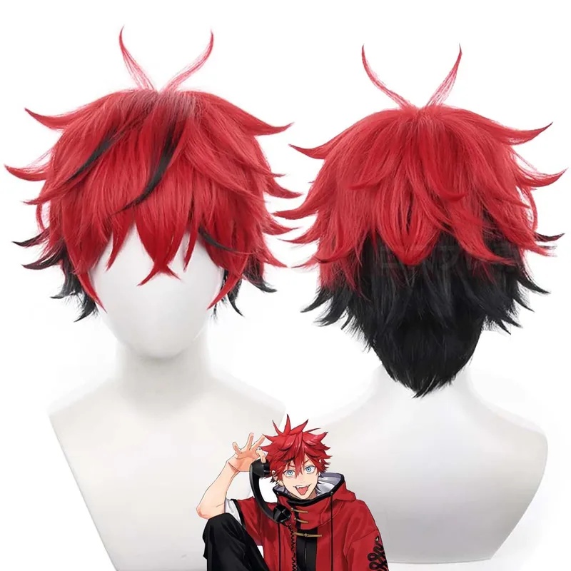 Le Cool 2026 고품질 상품 남성용 애니메이션  - Anime Cosplay With Red Hair 리뷰 및 가격